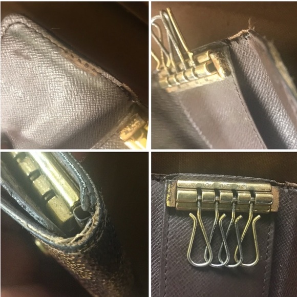 👑✅PRICE FIRM✅NO OFFERS SUPER SALE!! 👑AUTHENTIC Louis Vuitton Damier Key Pouch - Picture 5 of 10